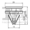 Clip, Zier-/Schutzleiste FA1 13-40026.5 Bild Clip, Zier-/Schutzleiste FA1 13-40026.5