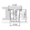 Clip, Zier-/Schutzleiste FA1 13-60001.5 Bild Clip, Zier-/Schutzleiste FA1 13-60001.5