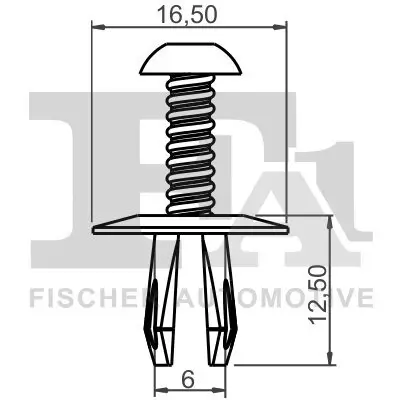 Clip, Zier-/Schutzleiste FA1 14-30008.10 Bild Clip, Zier-/Schutzleiste FA1 14-30008.10