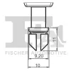 Clip, Zier-/Schutzleiste FA1 14-40051.5 Bild Clip, Zier-/Schutzleiste FA1 14-40051.5