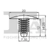 Clip, Zier-/Schutzleiste FA1 21-10007.5 Bild Clip, Zier-/Schutzleiste FA1 21-10007.5