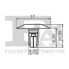 Clip, Zier-/Schutzleiste FA1 21-10017.5 Bild Clip, Zier-/Schutzleiste FA1 21-10017.5