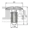 Clip, Zier-/Schutzleiste FA1 21-10027.5 Bild Clip, Zier-/Schutzleiste FA1 21-10027.5