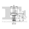 Clip, Zier-/Schutzleiste FA1 21-20001.5 Bild Clip, Zier-/Schutzleiste FA1 21-20001.5