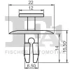 Clip, Zier-/Schutzleiste FA1 21-20008.5 Bild Clip, Zier-/Schutzleiste FA1 21-20008.5