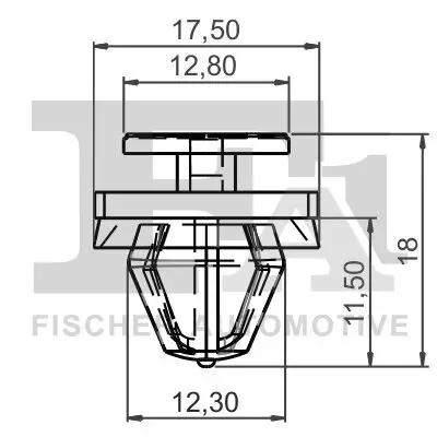 Clip, Zier-/Schutzleiste FA1 21-40019.5 Bild Clip, Zier-/Schutzleiste FA1 21-40019.5