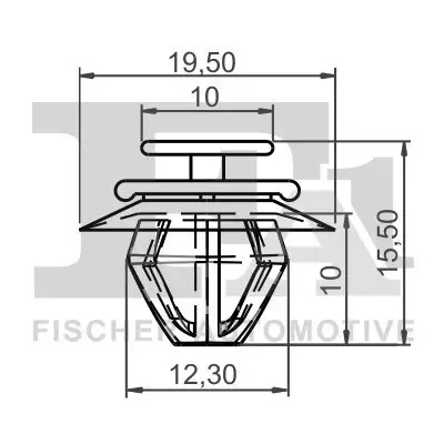 Clip, Zier-/Schutzleiste FA1 21-40021.10 Bild Clip, Zier-/Schutzleiste FA1 21-40021.10