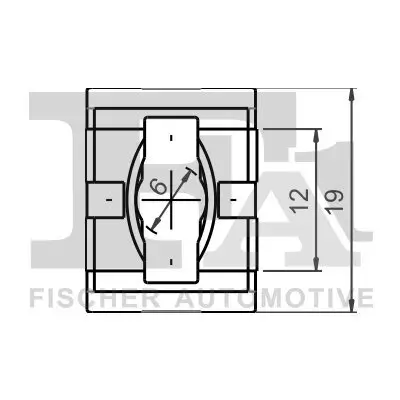 Clip, Zier-/Schutzleiste FA1 21-60008.5 Bild Clip, Zier-/Schutzleiste FA1 21-60008.5