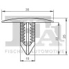 Clip, Zier-/Schutzleiste FA1 22-10004.10 Bild Clip, Zier-/Schutzleiste FA1 22-10004.10