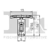 Clip, Zier-/Schutzleiste FA1 22-40002.25 Bild Clip, Zier-/Schutzleiste FA1 22-40002.25