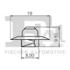 Clip, Zier-/Schutzleiste FA1 22-40033.5 Bild Clip, Zier-/Schutzleiste FA1 22-40033.5