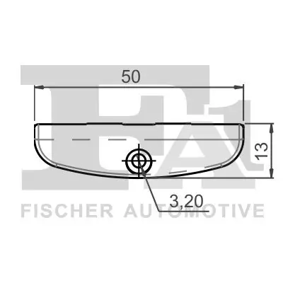 Clip, Zier-/Schutzleiste FA1 22-40038.5