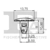 Clip, Zier-/Schutzleiste FA1 33-10010.10 Bild Clip, Zier-/Schutzleiste FA1 33-10010.10