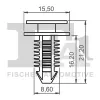 Clip, Zier-/Schutzleiste FA1 33-10036.5 Bild Clip, Zier-/Schutzleiste FA1 33-10036.5