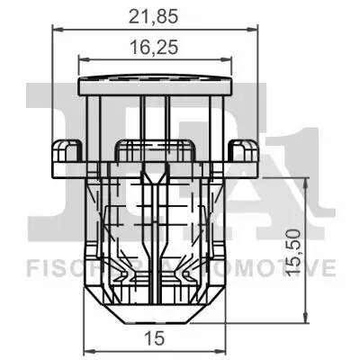 Clip, Zier-/Schutzleiste FA1 33-20007.5 Bild Clip, Zier-/Schutzleiste FA1 33-20007.5