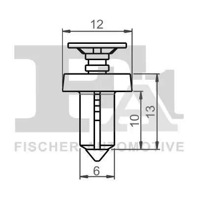 Clip, Zier-/Schutzleiste FA1 33-30002.5 Bild Clip, Zier-/Schutzleiste FA1 33-30002.5