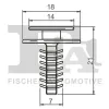 Clip, Zier-/Schutzleiste FA1 33-40008.5 Bild Clip, Zier-/Schutzleiste FA1 33-40008.5