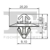 Clip, Zier-/Schutzleiste FA1 33-40014.5 Bild Clip, Zier-/Schutzleiste FA1 33-40014.5