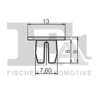 Clip, Zier-/Schutzleiste FA1 33-60003.5 Bild Clip, Zier-/Schutzleiste FA1 33-60003.5