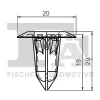 Clip, Zier-/Schutzleiste FA1 33-60013.10 Bild Clip, Zier-/Schutzleiste FA1 33-60013.10