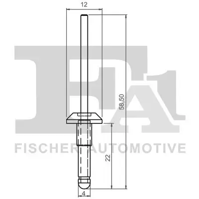 Clip, Zier-/Schutzleiste FA1 55-20002.5 Bild Clip, Zier-/Schutzleiste FA1 55-20002.5
