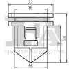 Clip, Zier-/Schutzleiste FA1 55-60001.5 Bild Clip, Zier-/Schutzleiste FA1 55-60001.5