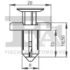 Clip, Zier-/Schutzleiste FA1 75-30007.5 Bild Clip, Zier-/Schutzleiste FA1 75-30007.5