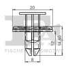 Clip, Zier-/Schutzleiste FA1 75-30008.5 Bild Clip, Zier-/Schutzleiste FA1 75-30008.5