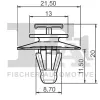 Clip, Zier-/Schutzleiste FA1 75-40010.5 Bild Clip, Zier-/Schutzleiste FA1 75-40010.5