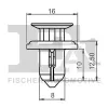 Clip, Zier-/Schutzleiste FA1 76-30003.5 Bild Clip, Zier-/Schutzleiste FA1 76-30003.5