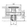 Clip, Zier-/Schutzleiste FA1 77-30008.5 Bild Clip, Zier-/Schutzleiste FA1 77-30008.5