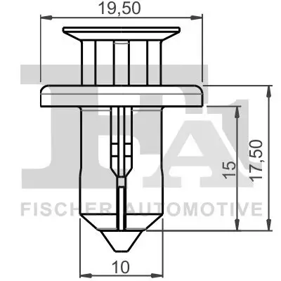 Clip, Zier-/Schutzleiste FA1 78-20001.5 Bild Clip, Zier-/Schutzleiste FA1 78-20001.5