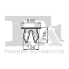 Clip, Zier-/Schutzleiste FA1 79-60003.5 Bild Clip, Zier-/Schutzleiste FA1 79-60003.5