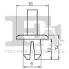 Clip, Zier-/Schutzleiste FA1 87-20001.5 Bild Clip, Zier-/Schutzleiste FA1 87-20001.5