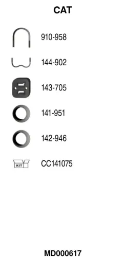 Clip, Zier-/Schutzleiste FA1 21-10004.5 Bild Clip, Zier-/Schutzleiste FA1 21-10004.5