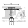 Clip, Zier-/Schutzleiste FA1 10-10010.5 Bild Clip, Zier-/Schutzleiste FA1 10-10010.5