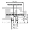 Clip, Zier-/Schutzleiste FA1 10-20007.5 Bild Clip, Zier-/Schutzleiste FA1 10-20007.5