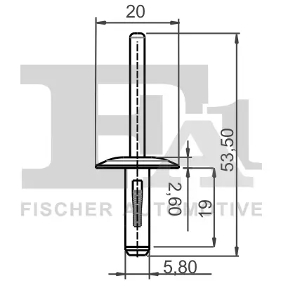 Sortiment, Blindniet FA1 10-20020.25 Bild Sortiment, Blindniet FA1 10-20020.25