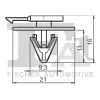 Clip, Zier-/Schutzleiste FA1 10-40065.5 Bild Clip, Zier-/Schutzleiste FA1 10-40065.5