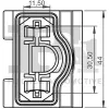 Clip, Zier-/Schutzleiste FA1 10-40108.5 Bild Clip, Zier-/Schutzleiste FA1 10-40108.5