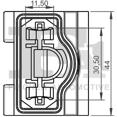 Clip, Zier-/Schutzleiste FA1 10-40108.5 Bild Clip, Zier-/Schutzleiste FA1 10-40108.5