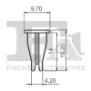 Clip, Zier-/Schutzleiste FA1 10-60018.5 Bild Clip, Zier-/Schutzleiste FA1 10-60018.5