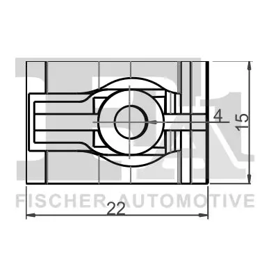 Clip, Zier-/Schutzleiste FA1 10-60021.5 Bild Clip, Zier-/Schutzleiste FA1 10-60021.5