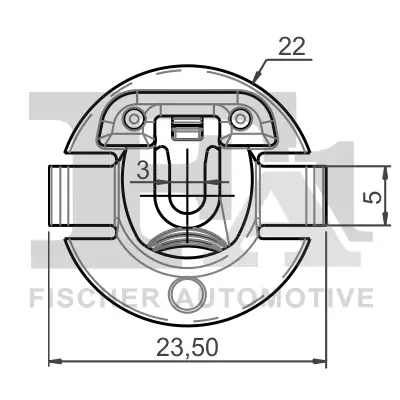 Clip, Zier-/Schutzleiste FA1 11-10036.25 Bild Clip, Zier-/Schutzleiste FA1 11-10036.25