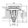 Clip, Zier-/Schutzleiste FA1 11-40012.10 Bild Clip, Zier-/Schutzleiste FA1 11-40012.10