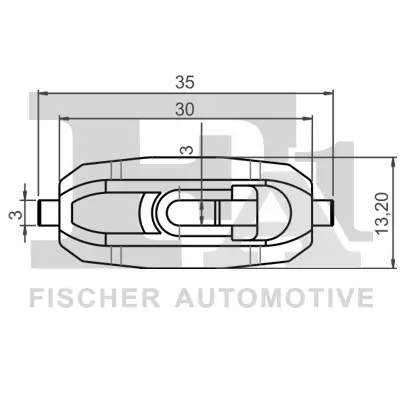 Clip, Zier-/Schutzleiste FA1 11-40067.5 Bild Clip, Zier-/Schutzleiste FA1 11-40067.5