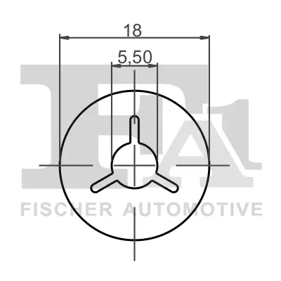 Clip, Zier-/Schutzleiste FA1 11-40132.5 Bild Clip, Zier-/Schutzleiste FA1 11-40132.5