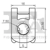 Clip, Zier-/Schutzleiste FA1 11-40134.5 Bild Clip, Zier-/Schutzleiste FA1 11-40134.5