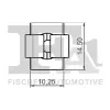 Clip, Zier-/Schutzleiste FA1 11-40157.5 Bild Clip, Zier-/Schutzleiste FA1 11-40157.5