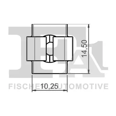 Clip, Zier-/Schutzleiste FA1 11-40157.5 Bild Clip, Zier-/Schutzleiste FA1 11-40157.5